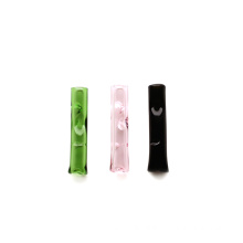 Factory Direct Sales wholesale cigarette holder accessories  finger glass pipes one hitter smoking